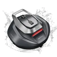 Ultenic P10 Poolroboter, Kabelloser Poolsauger Akku, 5200mAh, 90 Min, 2 Bürstenlose Motoren，Automatische Reinigung,2.5L Behälter,Selbstparker