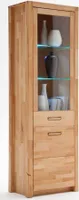 Wohnprogramm Kernbuche Vitrine Glasvitrine - (3419)