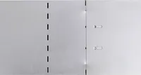 vidaXL Obruba trávnika 10 ks Pozinkovaná oceľ 100 x 20 cm