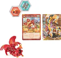 Figurka Bakugan Legends Platinum Blitz Fox a karty
