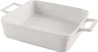 Orion Hitzebeständige Schale Auflaufform Lasagneform, Keramik-Backblech für Lasagne 20x20cm 1,4L