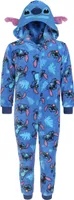 Stitch Disney - Blauer, Fleece-Einteiler, Kinder-Onesie mit Kapuze,  3-4 Jahre