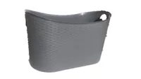 Korb mit Henkel grau  60L 59x33x36cm
