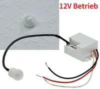 KWAZAR Mini Infrarot Bewegungsmelder mit Dämmerungsschalter S5 Sensor IP20 