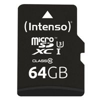 Intenso 64 GB microSDXC UHS-I Professional inkl. SD-Adapter