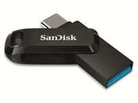 SanDisk Ultra Dual Drive USB-Stick 128 GB USB Type-A / USB Type-C 3.2 Gen 1 (3.1 Gen 1) Schwarz, Silber