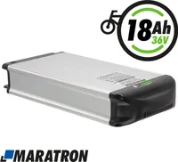 Maratron Akku DOLPHIN (XH370) - 36V (37V) 18Ah - für E-Bike Pedelec Aldi Prophete MiFa Trio Samsung McKenzie Curtis u.v.m.