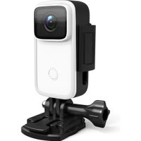 SJcam C200 4K Ultra HD Mini Action Camera IPS Wifi - Action Cam - Unterwasserkamera 30 M - Alternative GoPro - Mit 21 Zubehör Kit - Mikrofonanschluss - Sony IMX Sensor - 16 MP - Gyro-Stabilisator - wasserdichtes Gehäuse - USB-C-Laden