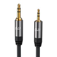 Primewire 2,5 mm jack na 3,5 mm jack audio kábel, AUX, HiFi audio adaptér jack kábel / konektor kábel - 1,5 m