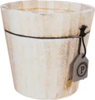Dekorativer Holztopf