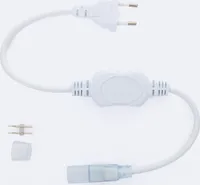 Gleichrichterkabel LED-Streifen Neon dimmbar 220V SFLEX8 Weiß