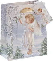 12 x Geschenktüten für Weihnachten Geschenktaschen Weihnachtstüten