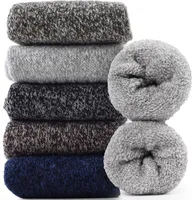 Socken Damen 35-40, warme weiche dicke kuschelige Socken (5 Paar)