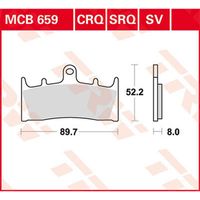 TRW / Lucas - Typ MCB659SV Sintermetall Bremsbeläge mit ABE