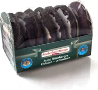 Haeberlein Oblatenlebkuchen mit Dunkelherber Schokolade 200g