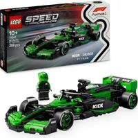 LEGO Speed Champions KICK Sauber F1 Team C44 Rennauto - Spielzeug mit Formel 1 Minifigur zum Sammeln - Bauset - Geschenk für Jungen & Mädchen ab 10 Jahren und erwachsene Motorsport Fans 77247