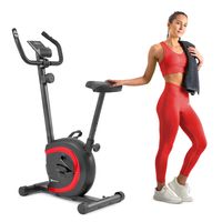 Hop-Sport Fitnessbike HS-015H VOX Heimtrainer für Zuhause Ergometer mit Pulsmessung belastbar bis 120 kg