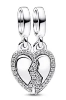Pandora Friends Divisible Heart Charm Pendant 792743C01 Přívěsek