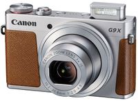 Canon PowerShot G9 X, 20,2 MP, 5472 x 3648 Pixel, CMOS, 3x, Full HD, Braun, Silber