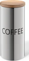 ZACK Kaffeedose CERA Vorratsdose Kaffeebehälter Edelstahl 24006