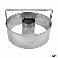 Forma do pieczenia Quttin w kolorze srebrnym Ø 10 cm 10 x 3,5 cm (24 sztuki)