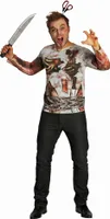 RUBIE'S Zombie Shirt Uni, Größe S
