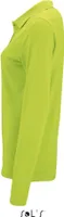 SOLs 02083 | Damen Long-Sleeve Piqué Polo Shirt Perfect - Farbe: Apple Green - Größe: L