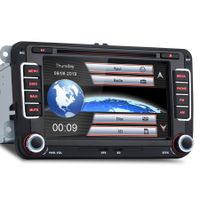 7" Autoradio GPS Navigation Für  Passat Tiguan Touran Caddy Bluetooth CD DVD USB DAB+