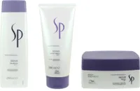 Wella SP Repair Shampoo 250ml + Conditioner 200ml + Mask 200ml
