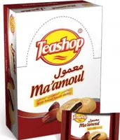 Teashop - Arabische Dattelkekse - Kekse mit Dattelfüllung (12 x 40g)