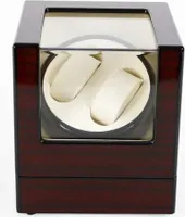 Watchwinder Luksusowa gablota na zegarki, automatyczne pudełko na zegarki 2+0, pudełko Watchwinder