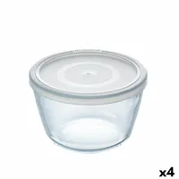 Porta Pranzo Rotondo con Coperchio Pyrex Cook