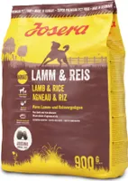 Josera Lamb & Rice, Dospelý, Akékoľvek plemeno, Jahňacie, ryža, 900 g