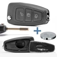 Auto Schlüsselgehäuse + Batterie kompatibel