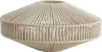 Licht & Wohnen - Lampenschirm BILJANA - Ø43x20cm - Weiß