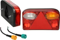 ECD Germany Rückleuchten Satz für Anhänger 12V, mit E11 Prüfzeichen, 2x 5 poliger Bajonettverbindung, wasserdicht