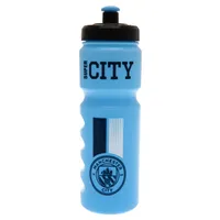 Manchester City FC - Fľaša na vodu Super City BS3874 (jedna veľkosť) (modrá/čierna)