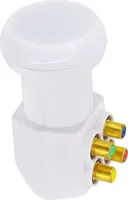 PremiumX Quad LNB PXV-QS Satelliten Empfangskopf SAT 0,1dB für 4 Teilnehmer HDTV FullHD 4K High Quality