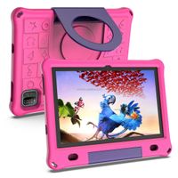 Lipa WQ01 Detský tablet ružový 10,1 palca - Detský tablet od 3 rokov - Detský tablet - 64 GB pamäť - 3 GB RAM - S predinštalovaným herným softvérom