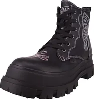 Buffalo Damen Elegante Stiefelette Aspha RLD West 1622577 Schwarz