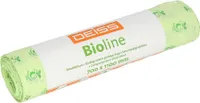 DEISS Biomüllsäcke 120 Liter, 06070, 100% Kompostierbar - Karton / 120 Liter | Karton (25 Rollen)