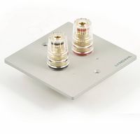 Lyndahl Highend Blenden für Lautsprecher und Surroundanlagen Farbe: Silber, Größe: 1-fach