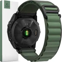 Tech-Protect Nylon Pro Garmin Fenix 5 / 6 / 6 Pro / 7 Militärgrün