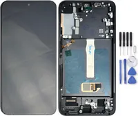 Für Samsung Galaxy S22 Plus 5G Display Full OLED LCD mit Rahmen Einheit Touch Ersatzteil Reparatur Schwarz