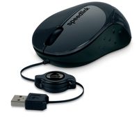 BEENIE Mobile Mouse - Wired USB, black