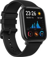 Schwarz Huami Amazfit GTS Smartwatch Aluminium-Gehäuse, Amoled-Display Health