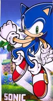 Badetuch Sonic The Hedgehog Strandtuch - Strandlaken 70 x 140 cm aus Baumwolle