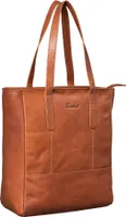 Benthill Damen Shopper Leder - Ladies Bag Beutel aus echtem Rindsleder - Große Vintage Umhängetasche - Schulterbeutel / Schultertasche - Weiche Handtasche