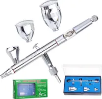 FENGDA Profesionální airbrush dvojčinná stříkací pistole s 0,8mm tryskou