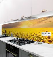 60cm hoch adhesive kitchen wall design Wandtattoo Wandbild Küche Wandgestaltung Wand-Deko MyMaxxi selbstklebende Küchenrückwand Folie ohne bohren Aufkleber Motiv Marmor schwarz 
